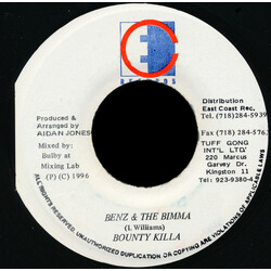 Bounty Killer Benz & The Bimma Vinyl 7" USED