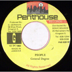 General Degree People / Remix Vinyl 7" USED