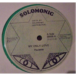 Paulette Walker My Only Love Vinyl 12" USED