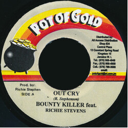 Bounty Killer / Richie Stephens Out Cry Vinyl 7" USED