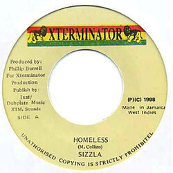 Sizzla Homeless Vinyl 7" USED