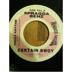 Spragga Benz / Round Head Certain Bwoy / Dem Nuh Easy Vinyl 7" USED
