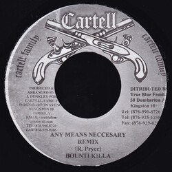 Bounty Killer Any Means Necessary Remix Vinyl 7" USED