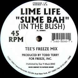 Lime Life Sume Bah (In The Bush) Vinyl 12" USED