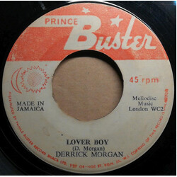 Derrick Morgan Lover Boy / Oh My! Vinyl 7" USED