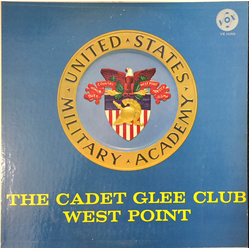 West Point Glee Club The Cadet Glee Club, West Point, Sings Army Blue Vinyl LP USED