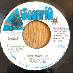 Macka B Sex Machine Vinyl 7" USED