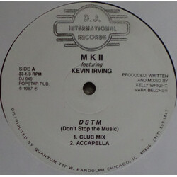 MK II / Kevin Irving D S T M (Don't Stop The Music) Vinyl 12" USED
