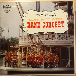 Disneyland Band Walt Disney's Disneyland Band Concert Vinyl LP USED