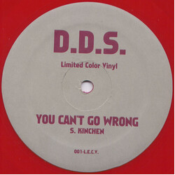D.D.S. You Can't Go Wrong Vinyl 12" USED