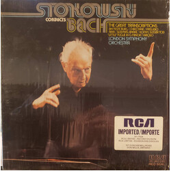Johann Sebastian Bach / Leopold Stokowski / London Symphony Orchestra Stokowski Conducts Bach: The Great Transcriptions Vinyl LP USED