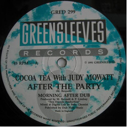 Cocoa Tea / Judy Mowatt After The Party USED VINYL 12INCH