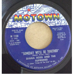 The Supremes Someday We'll Be Together / He's My Sunny Boy Vinyl 7" USED