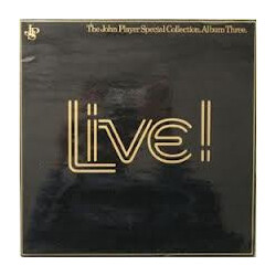 Various The John Player Collection Album Three / Live! Vinyl LP USED