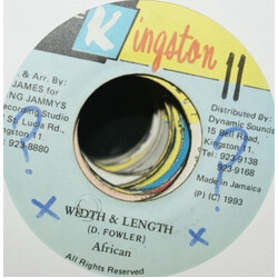 African Width & Length Vinyl 7" USED