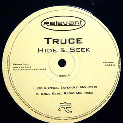 Truce Hide & Seek Vinyl 12" USED