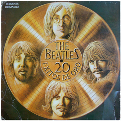 The Beatles 20 Exitos De Oro Vinyl LP USED