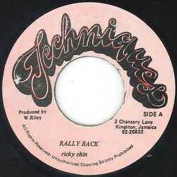Riki Chin Rally Back Vinyl 7" USED