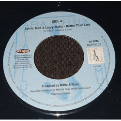 Sylvia Tella / Leroy "Mafia" Heywood Better Than Lies Vinyl 7" USED