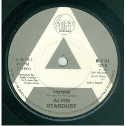Alvin Stardust Pretend Vinyl 7" USED