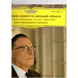 Richard Strauss / Berliner Philharmoniker / Karl Böhm Festliches Präludium - Till Eulenspiegel - Don Juan - Salomes Tanz Vinyl LP USED