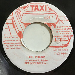 Bounty Killer Fed Up Remix Vinyl 7" USED