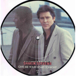 Shakin' Stevens Give Me Your Heart Tonight Vinyl 7" USED