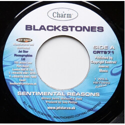 The Blackstones Sentimental Reasons Vinyl 7" USED
