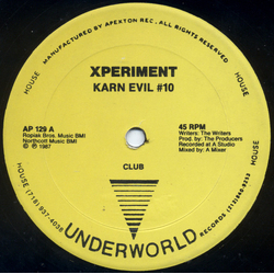 Xperiment Karn Evil #10 Vinyl 12" USED