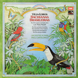 Heitor Villa-Lobos / Paul Capolongo / Orchestre De Paris / Mady Mesplé Bachianas Brasileiras Vinyl LP USED