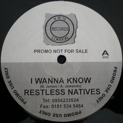Restless Natives I Wanna Know Vinyl 12" USED