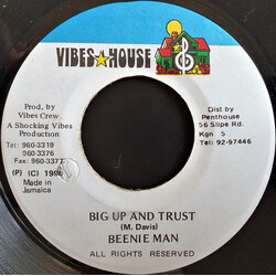 Beenie Man Big Up And Trust Vinyl 7" USED