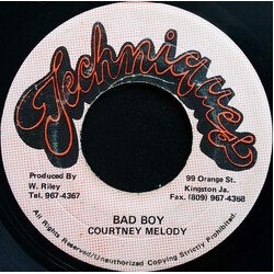 Courtney Melody Bad Boy Vinyl 7" USED