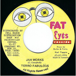 Terror Fabulous Jah Works Vinyl 7" USED