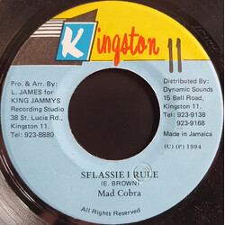 Mad Cobra Selassie I Rule Vinyl 7" USED