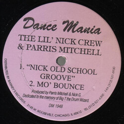 The Lil' Nick Crew / Parris Mitchell Muthafuckin Dog Vinyl 12" USED