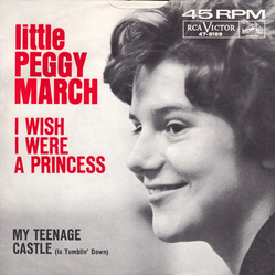 Peggy March I Wish I Were A Princess Vinyl 7" USED