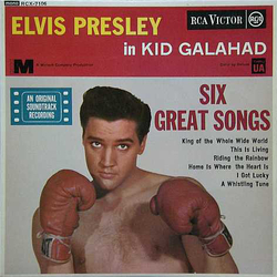 Elvis Presley / The Jordanaires Kid Galahad Vinyl 7" USED