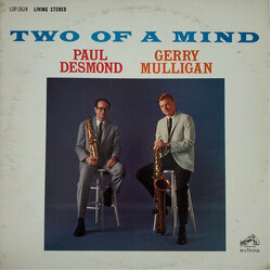 Paul Desmond / Gerry Mulligan Two Of A Mind Vinyl LP USED