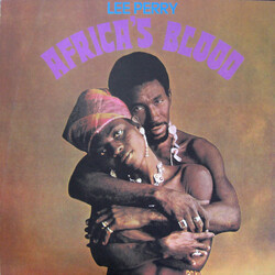 Lee Scratch Perry Africa's Blood Vinyl LP USED