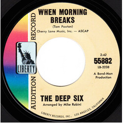 The Deep Six When Morning Breaks Vinyl 7" USED