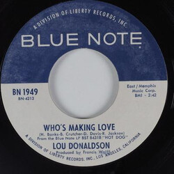 Lou Donaldson Hot Dog / Who's Making Love Vinyl 7" USED