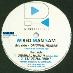 Wired Man Sam Original Human Vinyl 12" USED