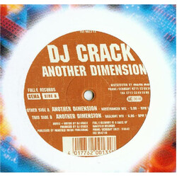 DJ Crack Another Dimension Vinyl 12" USED