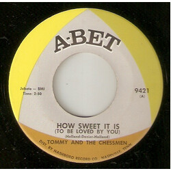 Tommy And The Chessmen How Sweet It Is (To Be Loved By You) / In The Same Old Way USED VINYL 7INCH 45 RPM SINGLE