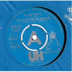 Terry Dactyl And The Dinosaurs Sea Side Shuffle Vinyl 7" USED