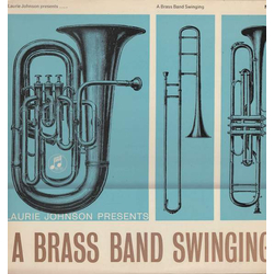 The Laurie Johnson Orchestra A Brass Band Swinging Vinyl LP USED