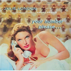 Julie London Your Number Please Vinyl LP USED
