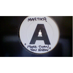 Martika More Than You Know Vinyl 12" USED
