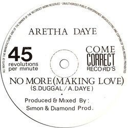 Aretha Daye No More (Making Love) Vinyl 12" USED